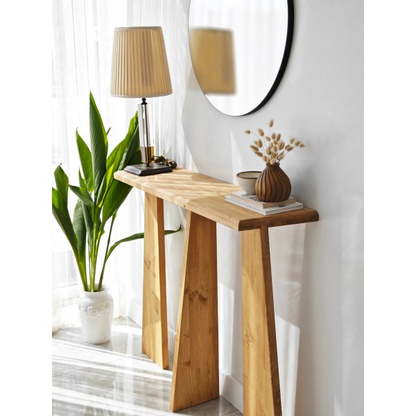 Cleopatra avlastningsbord 100 x 28 cm - Ek Cleopatra avlastningsbord 100 x 28 cm - Ek