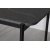 Table  manger Wayne 180x90 cm - Revtement en marbre gris