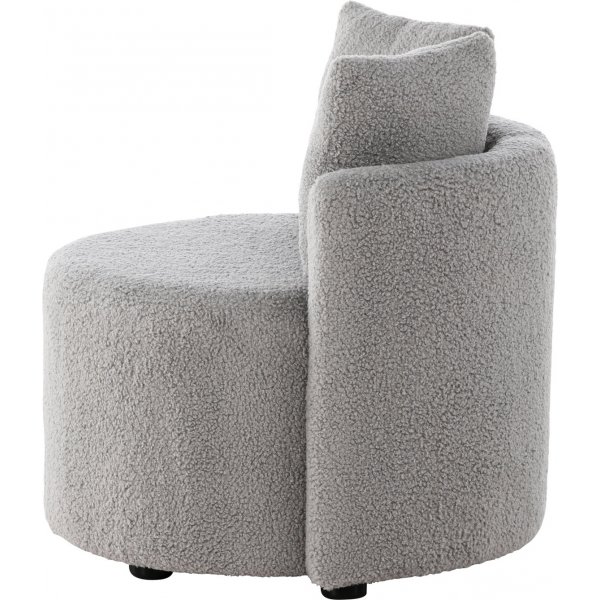 Canapé enfant 2 places Kelso - Teddy gris Canapé enfant 2 places Kelso - Teddy gris
