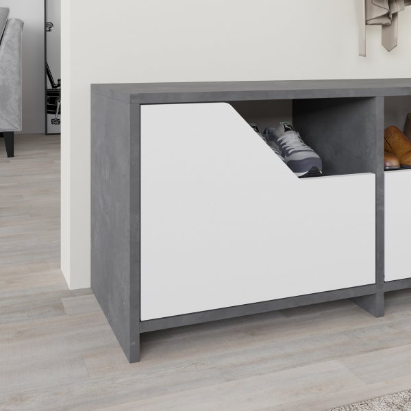 Banc d\\\'entrée Nexus - Gris/blanc Banc d\\\'entrée Nexus - Gris/blanc