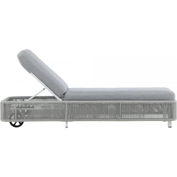 Virya solsäng - Grå/Vit Virya solsäng - Grå/Vit