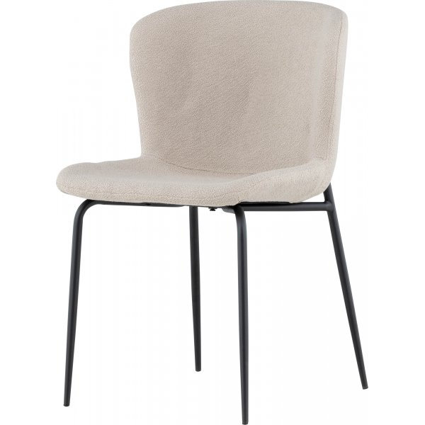 Modesto matstol - Beige boucle
