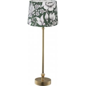 Liam bordslampa - Grn/vit/mssing - 59 cm