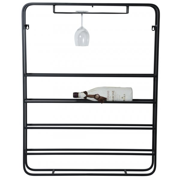 Cartier vinstll (vgghngt) 90x70 cm - Svart metall