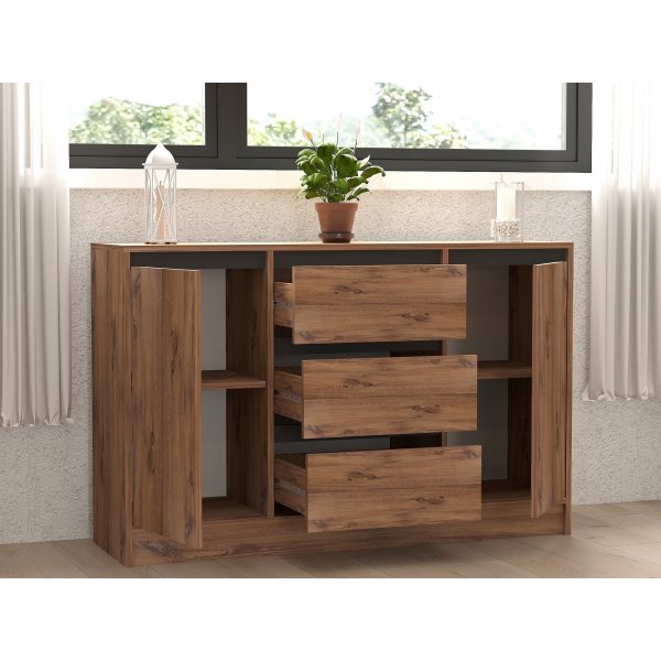 Buffet Karal - Pin/anthracite Buffet Karal - Pin/anthracite