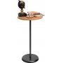 Stylit sidobord 40 cm - Svart/ek