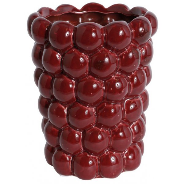 Vas Big Bouble H20 cm - Rd