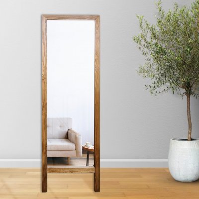 Cheval spegel 45 x 145 cm - Brun