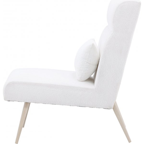 Bloom fåtölj - Vit teddy/Whitewash Bloom fåtölj - Vit teddy/Whitewash