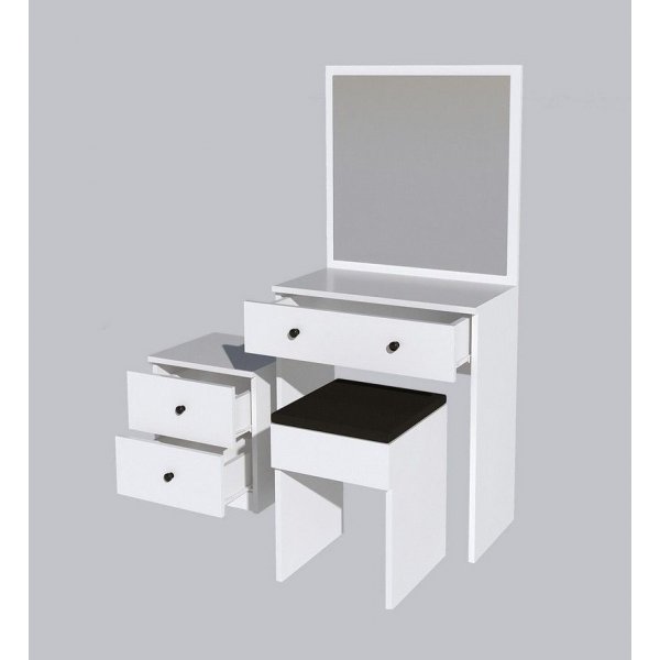 Nice sminkbord 65 x 35 cm - Vit Nice sminkbord 65 x 35 cm - Vit