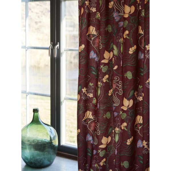 Rideau Jos 135 x 240 cm - Bordeaux