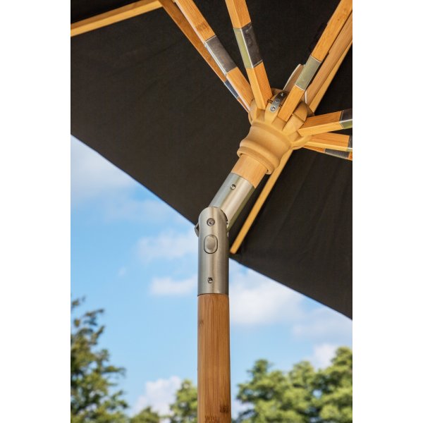 Cerox parasoll - Svart/Natur Cerox parasoll - Svart/Natur