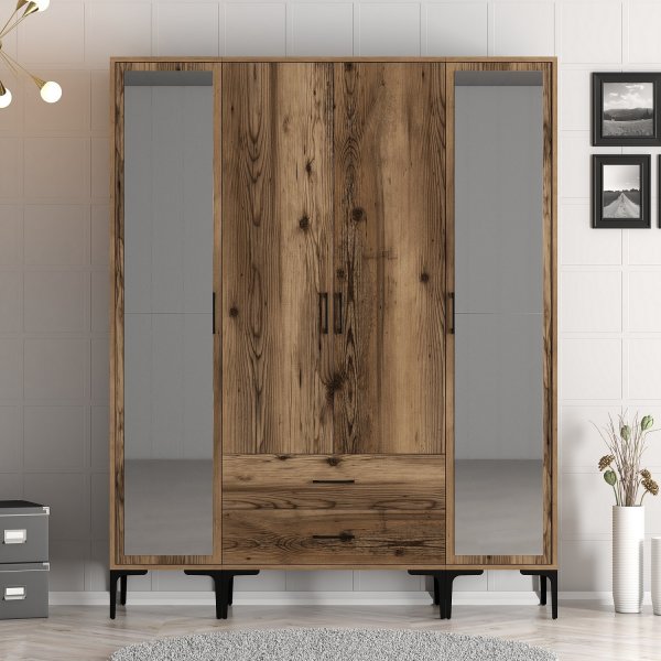 Armoire Kumsal 12 Noyer Armoire Kumsal 12 Noyer