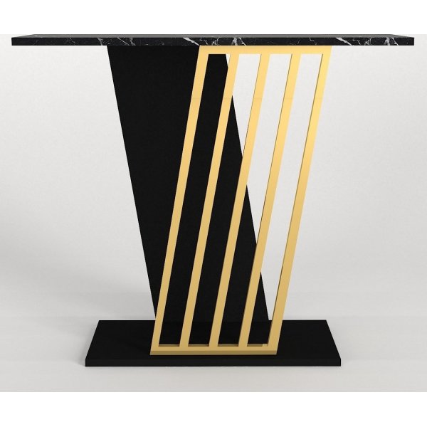 Table relief par gravité - Noir/or Table relief par gravité - Noir/or