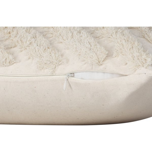 Zara kussenhoes 50 x 30 cm - Zwart/wit