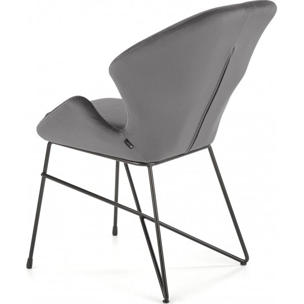 Chaise de salle  manger Cadeira 458 - Gris