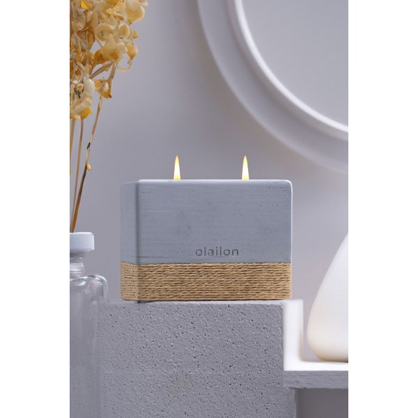 Bougie parfumée Harmonie - Gris Bougie parfumée Harmonie - Gris