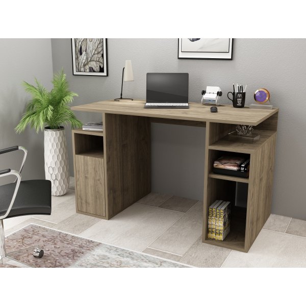 Parvin skrivbord 120x60 cm - Valnöt Parvin skrivbord 120x60 cm - Valnöt