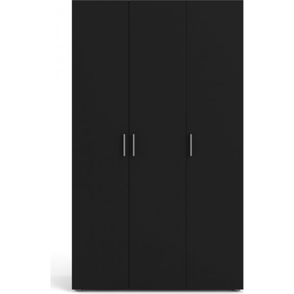 Armoire Pepe à 3 portes - Noir Armoire Pepe à 3 portes - Noir