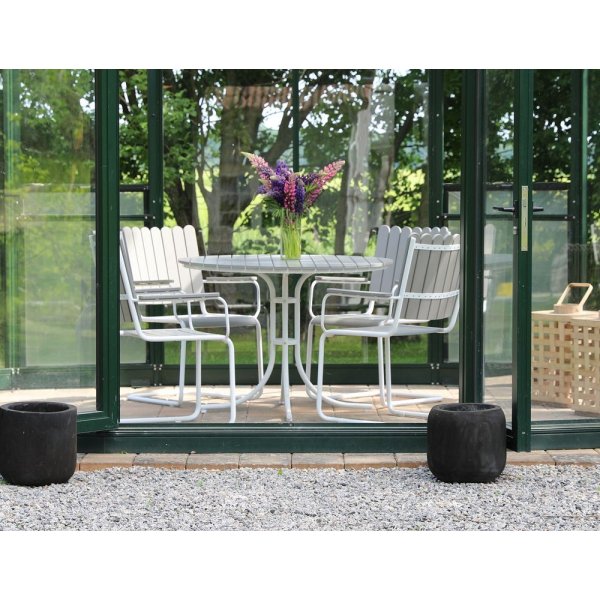 Kivik matgrupp bord inkl. 4 stolar - Vit/gr�