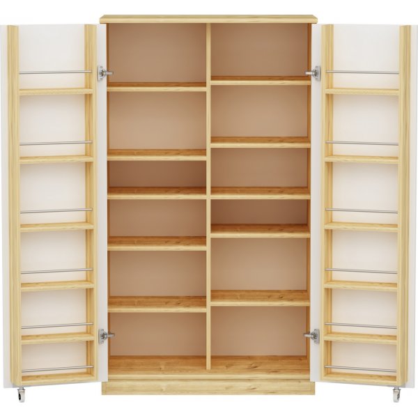 Paose garderob - Ek/vit Paose garderob - Ek/vit