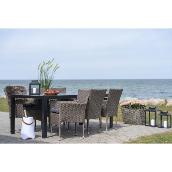 Seattle utestol - Mörkbrun Seattle utestol - Mörkbrun