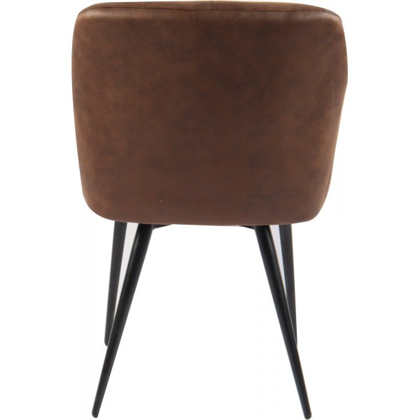 Fauteuil in bruin PU - Lamar