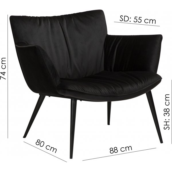 Join fåtölj - Svart Join fåtölj - Svart