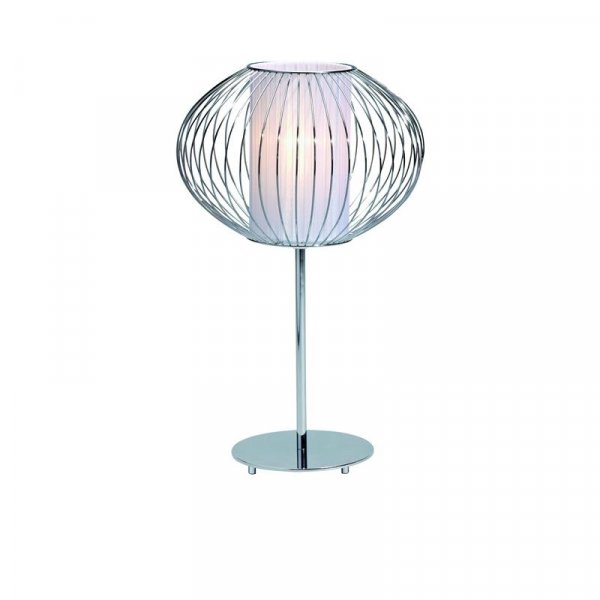 Bodafors Bordslampa - Krom/Vit
