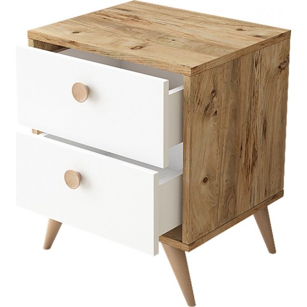 Vilamo s�ngbord - Furu/vit