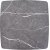 Estense soffbord 75 x 75 cm - Gr marmor/svart
