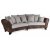 Western 4-sits svngd soffa - Vintage / Beige + Mbelvrdskit fr textilier