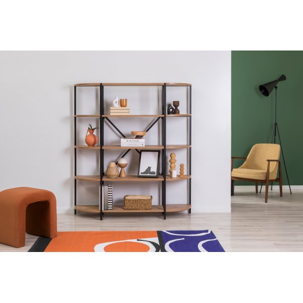 Bibliothèque Signa - Pin/noir Bibliothèque Signa - Pin/noir