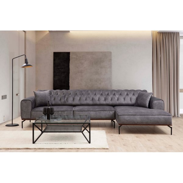 Siesta divansoffa - Antracit