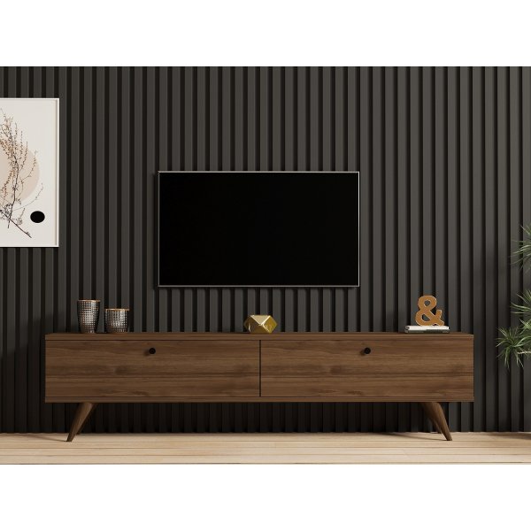 TV-bnk Paris i Valnt - 160 cm