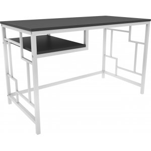 Bureau Kennesaw 120 x 60 cm - Blanc/anthracite