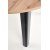 Table  manger extensible Berivan 102-142 cm - Chne artisanal/noir