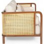 Peanut 3-sits soffa - Cream