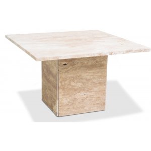 Level salontafel 75x75 cm - Travertin