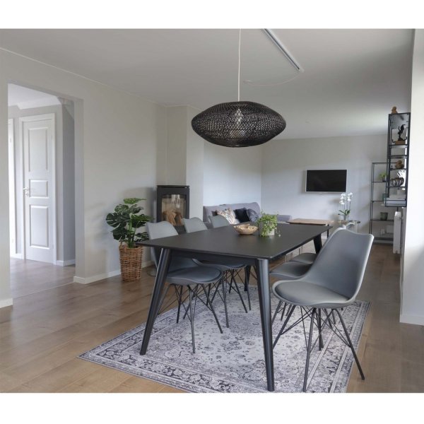 Oslo Matstol - Gr�/svart