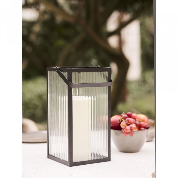 Lanterne bougie Almonte - Noir