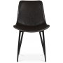 Madrid matstol - Mrkbrun vintage