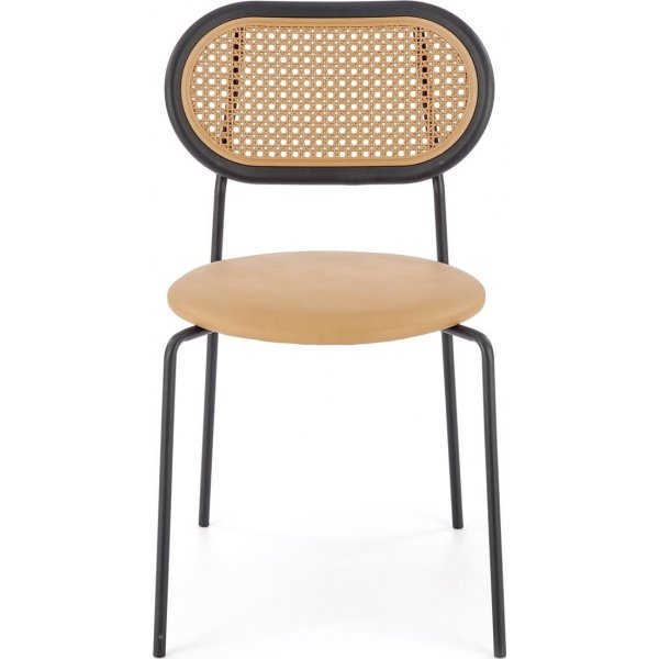 Chaise de salle  manger Cadeira 524 - Marron clair