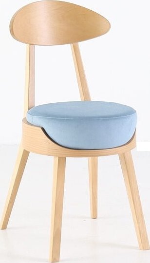 Chaise de salle à manger Uma - Couleur optionnelle du cadre et du rembourrage Chaise de salle à manger Uma - Couleur optionnelle du cadre et du rembourrage