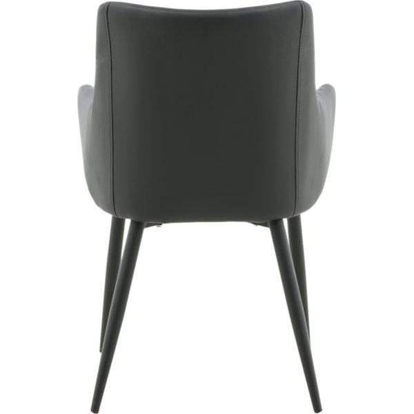 Fauteuil Paolo - PU noir Fauteuil Paolo - PU noir