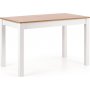 Bodviken matbord 120 cm - Vit/ek