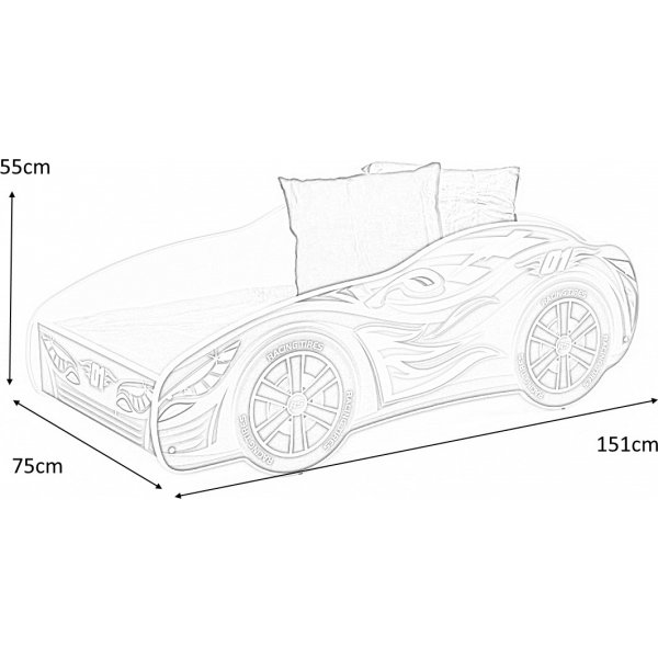 Racer Barnsäng - Formel 1 Racer Barnsäng - Formel 1