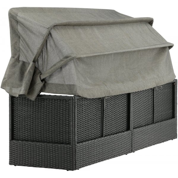 Nopy solsäng - Svart/Grå Nopy solsäng - Svart/Grå