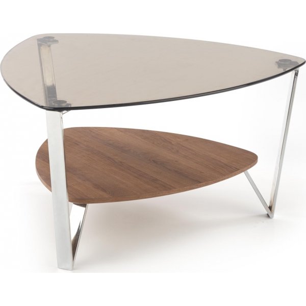 Gail soffbord 80 x 80 cm - Brun