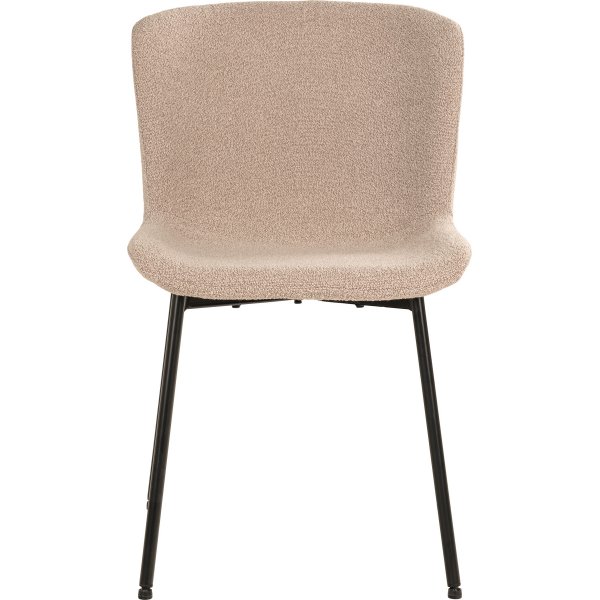 Chaise de salle  manger Maceda Boucle beige